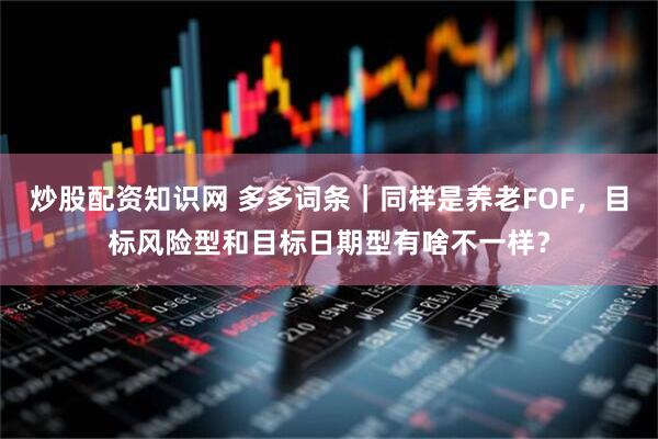 炒股配资知识网 多多词条｜同样是养老FOF，目标风险型和目标日期型有啥不一样？