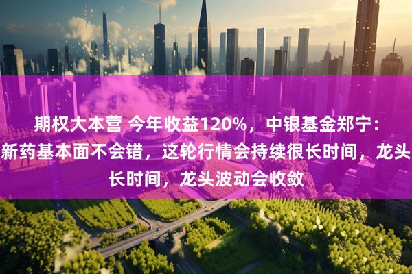 期权大本营 今年收益120%，中银基金郑宁：未来几年创新药基本面不会错，这轮行情会持续很长时间，龙头波动会收敛